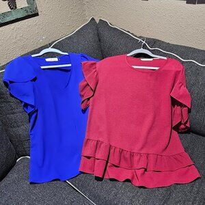 Vine & Love Blouses - 2 for $9 - M/L